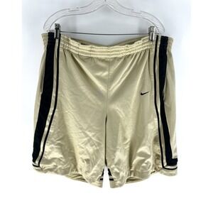 Vintage y2k Dazzle Nike Silver Tag Baggy Basketball Shorts Mens L Gold & Black